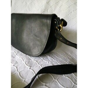 Vintage COACH PATRICIA'S LEGACY Black Leather Crossbody Bag Purse 9951 USA